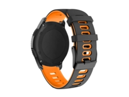 Bracelete Pioneer para Amazfit Bip Preto e Laranja