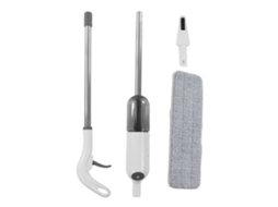 Spray Mop One Button Pulverização De Água Rotativo Lavagem De Pisos À Mão Livre Mop Úmido E Seco Para Limpeza De Pisos Com Um Pano E Raspador