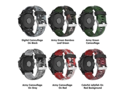 Pulseira De Silicone Impressa Com Liberação Rápida Para Relógio Inteligente Forrunner Olysi Shop