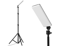 Cabeça Atualizada Cl03 84*leds Retrátil E Dobrável 1,8 M Tripé Luz 6500-7000k Brilho Altura Ajustável Lâmpada De Trabalho Led Luz De Acampamento Portá