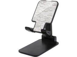 Pétalas De Rosa Esculpidas, Textura Suave, Suporte Dobrável E Ajustável Para Celular Mesa