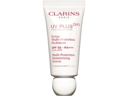 Creme de Rosto CLARINS Uv Plus [5P] Anti-Pollution Multi-Protection Moisturizing Screen Spf 50 - Rose (30 ml)