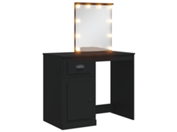 Dressing Table, Dressing Tables Vidaxl Preto Madeira Processada (n/a)