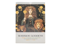 Calendário Warrior Goddess 2025 Parede Presente Amigos
