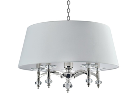 Lustre Verona 5P Níquel