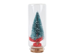 Mini Árvore de Natal de Crochê com Fita | S/MARCA