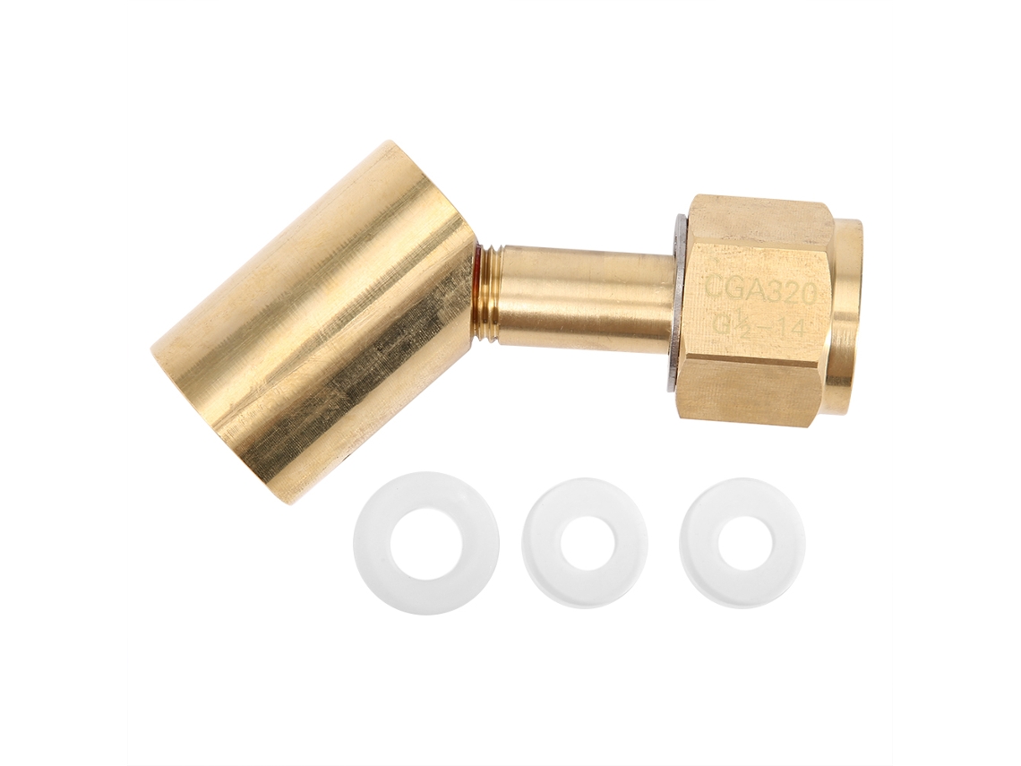 Adaptador De Recarga De Cilindro De Co2 Laxiscreed Para Carregamento E Conexão Eficiente