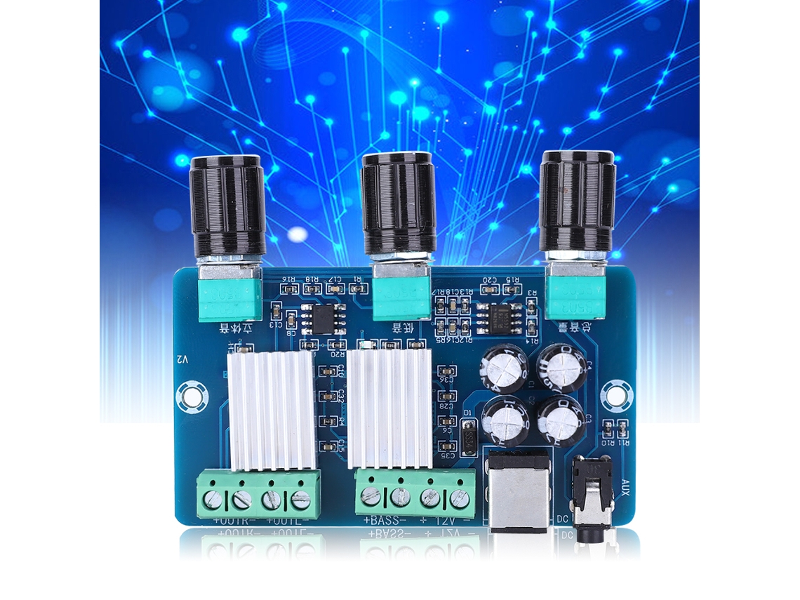 Placa De Amplificador De Potência Digital: Acessório De Áudio Hd Para Peças Industriais Yamaha Xh A355