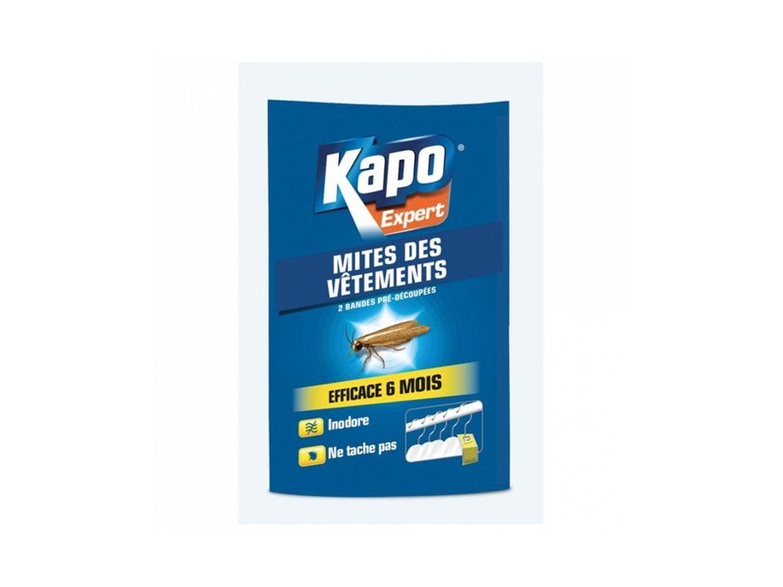Tiras de acordeão Kapo para rastros, pré-cortadas, inseticidas