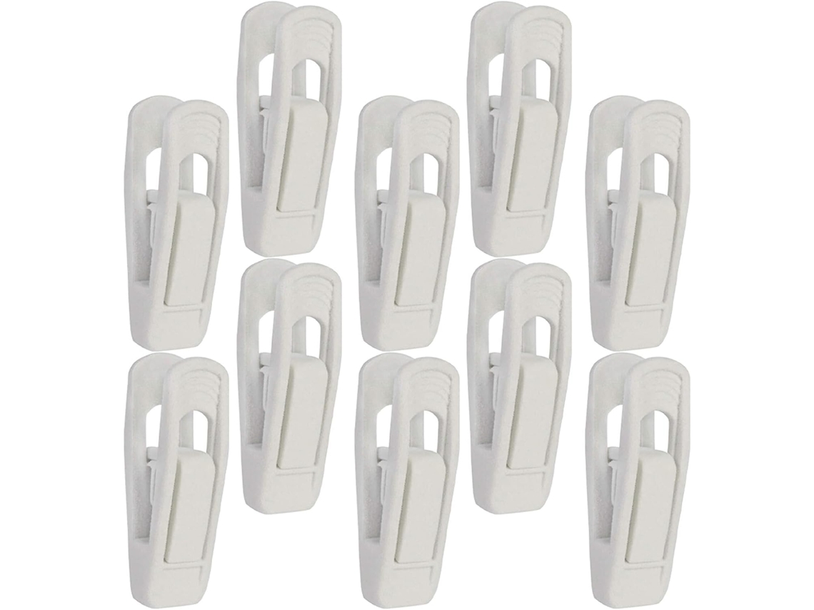 Conjunto De 30 Alfinetes Roupa Ideais, Antiderrapante, Em Veludo Branco, Uso Geral, Roupas E Alfinetes