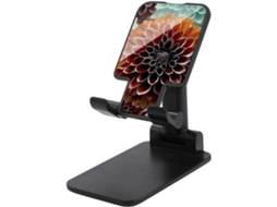 Suporte Dobrável E Ajustável Em Formato De Flor Dália Para Celular, Compatível Com Smartphones, Leitores Digitais E