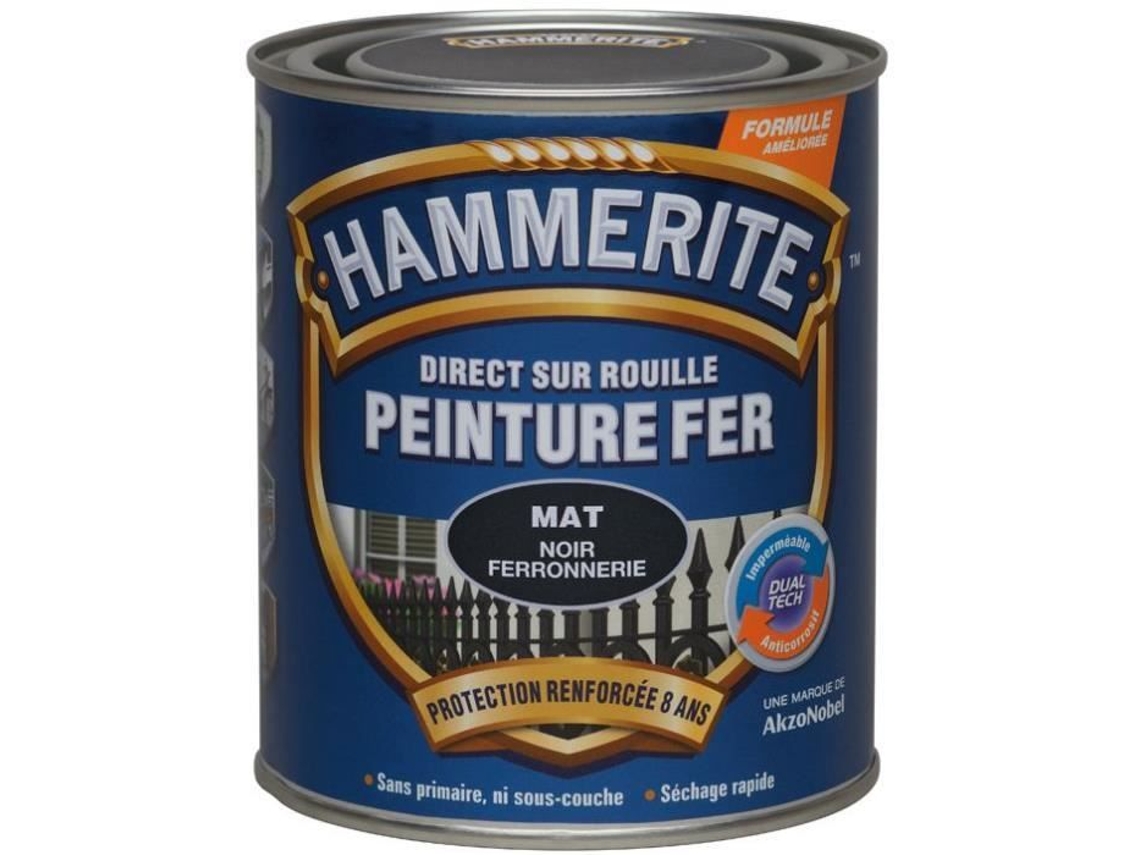 Tinta Julien Hammerite 2,5 L Preto Mate Gliceroftálico Exterior