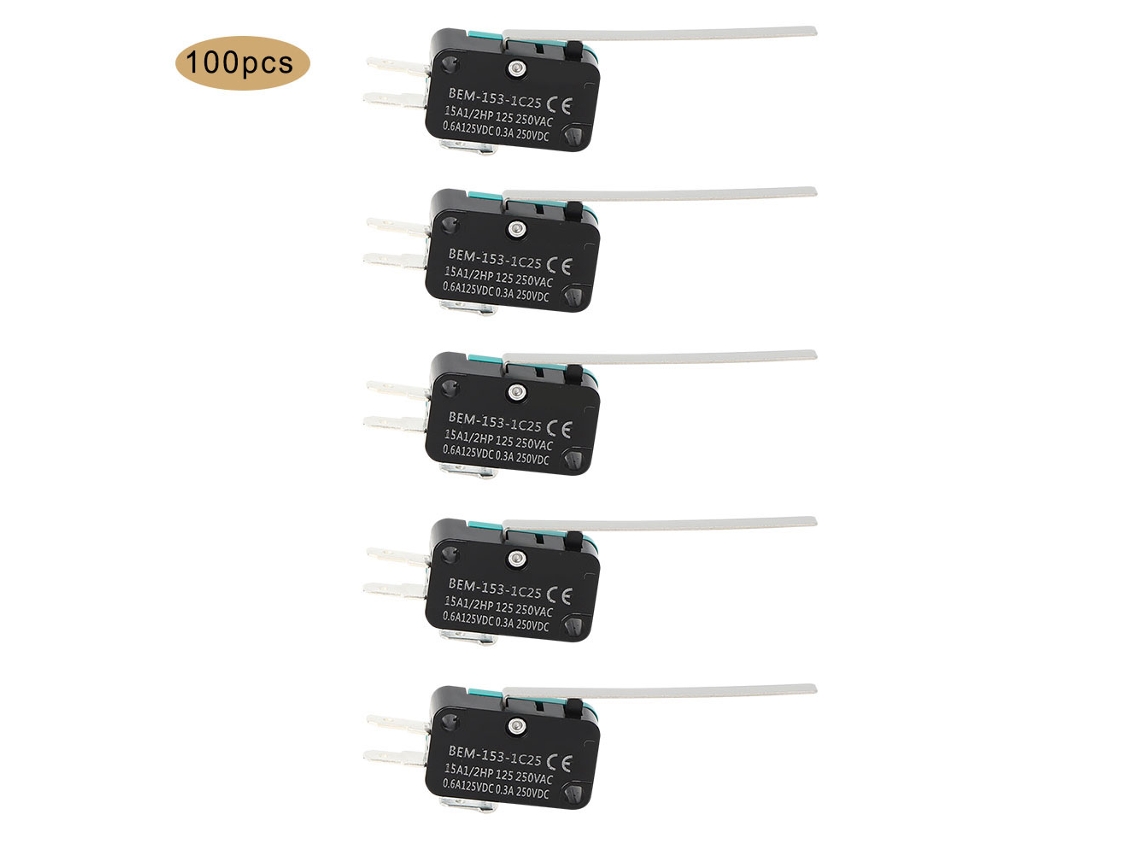 Laxiscreed Micro Switch Automático 250vac 15a Para Máquinas E Equipamentos De Construção