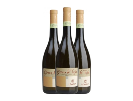 Vinho branco I CAPITANI Serum Greco di Tufo Greco di Tufo  (0.75 L - 3 Unidades)