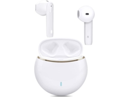 Auriculares Sem Fios Bluetooth Som Estéreo Cancelamento De Ruído Microfone Para Chamadas Lurelia