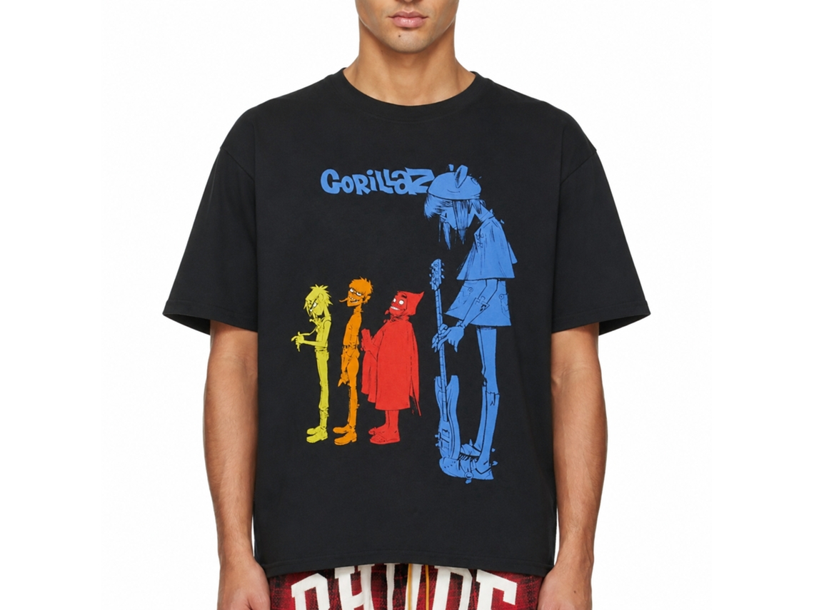 Gorillaz Rock The House T-shirt Unisex Adults Size:xxxl