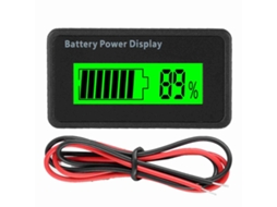 Indicador De Capacidad De Batería Gy-6h Com Luz Verde 12-48v Voltímetro Universal