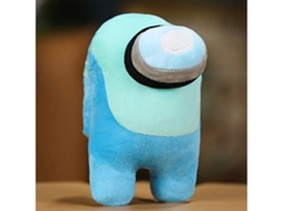 Boneco Among Us 12 Polegadas Tripulante Astronauta Olhos Saltados