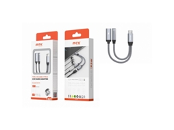 Adaptador Luxury Type-c Carga Hembra Audio Full Mtk