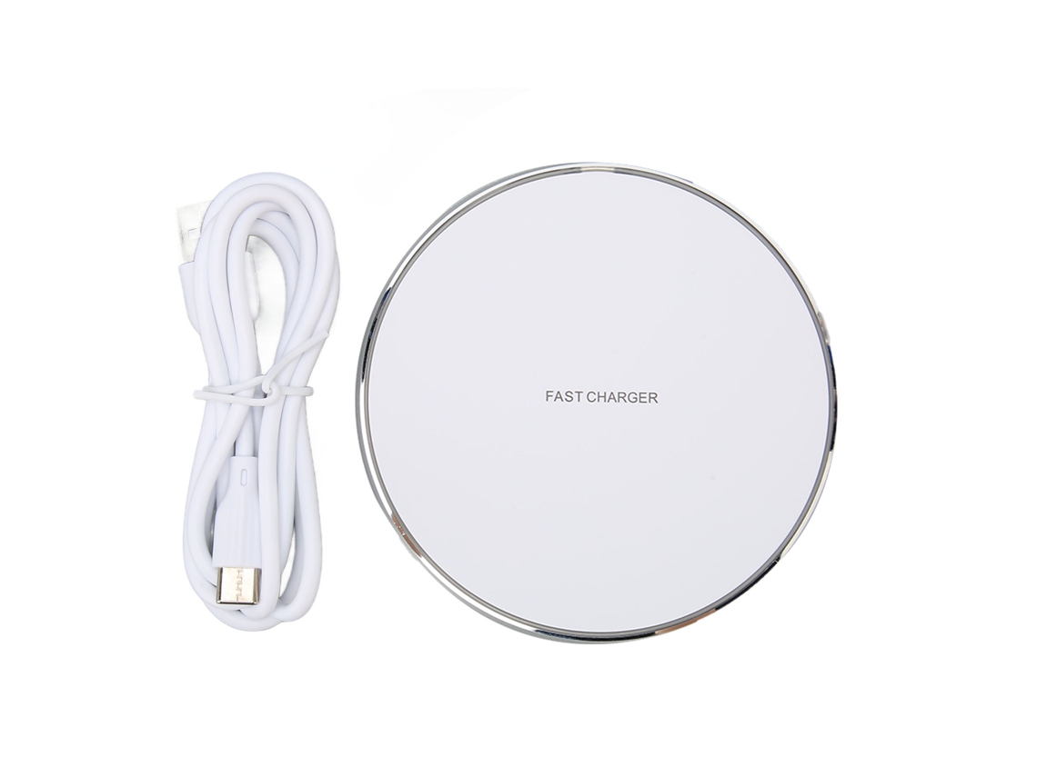 Aetheria carregador Sem Fio Rápido 15w Max para Iphone 14 Samsung Galaxy S22 Branco