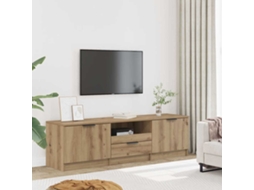 Vidaxl móvel de TV com portas em Carvalho Sonoma, 60x35x45 cm, madeira projetada S/MARCA