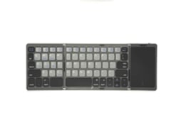Teclado Trackpad Bluetooth Sem Fio Triplo Dobrável para Laptop, Celular, Tablet e Escritório TAISHENGDA (2026)