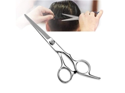 Tesouras de Cabeleireiro 2025, 6 Polegadas Inox Extra Afiadas, Tesouras de Barba com Serra Micro, Ajustáveis