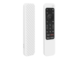 Capa Protetora Branca para Controle Sony RMF TX800U, Antiqueda e Antiderrapante | YANYXR