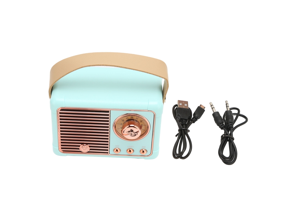 Alto falante Bluetooth LAXISCREED Vintage Hifi Portátil
