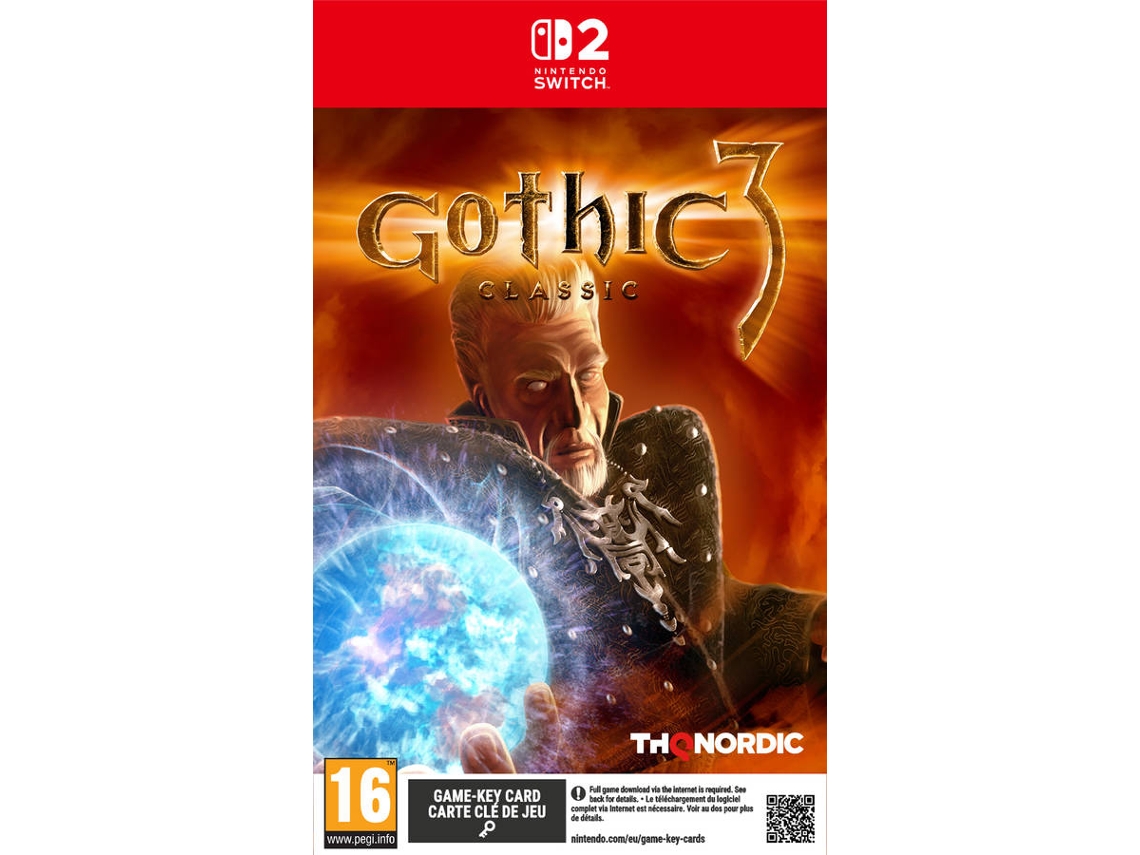 Pré-venda Jogo Nintendo Switch 2 Gothic 3 Classic 