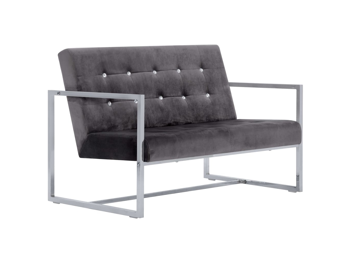 Armchair, Armchairs Vidaxl Cinzeto Tecido (n/a)