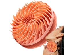 Esponja De Silicone Para Banho E Chuveiro 2em 1com Macia, Escova Rotativa Inovadora E Higiênica