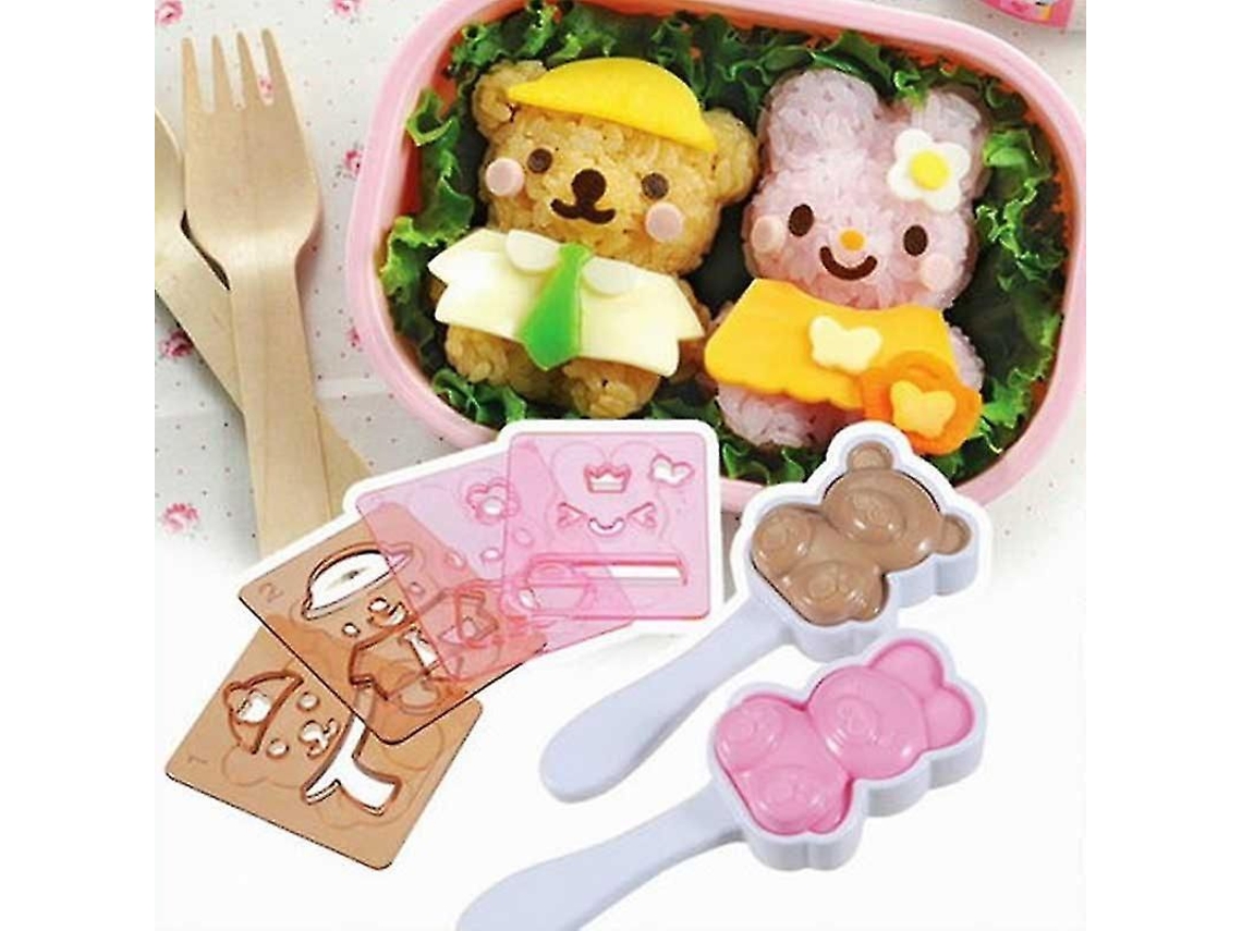 Molde de arroz Nova Line, para bebê, com tampa, ferramenta DIY para bento sushi S/MARCA