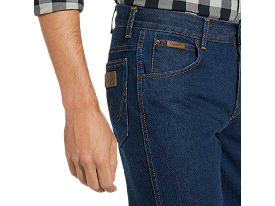 Wrangler TEXAS STRETCH - Jeans A Sigaretta - Blau/blu - Foto 7