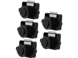 Conjunto De 5 Fechaduras De Botão Para Portas De Armários.