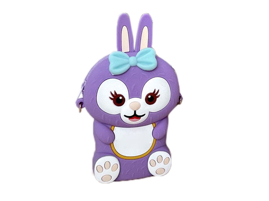 Carteira de Silicone para Crianças Bolsa Messenger | S/MARCA