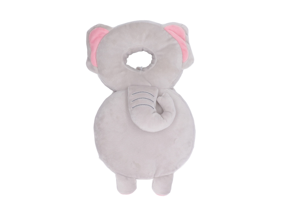 Primerox mochila Proteção Cabeça Bebê Preenchimento Algodão Pp Cinto Ajustável Design Animal 30cm