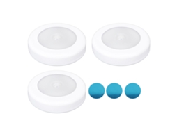 Rebe-3 Luz Nocturna Com Sensor De Movimento Led Para Pendurar Em Qualquer Lugar, Para Armário, Escadas, Corredor, Banheiro, Quarto