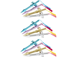 Conjunto De 12 Canetas Em Gel Criativas Sewroro Com Pingente Formato