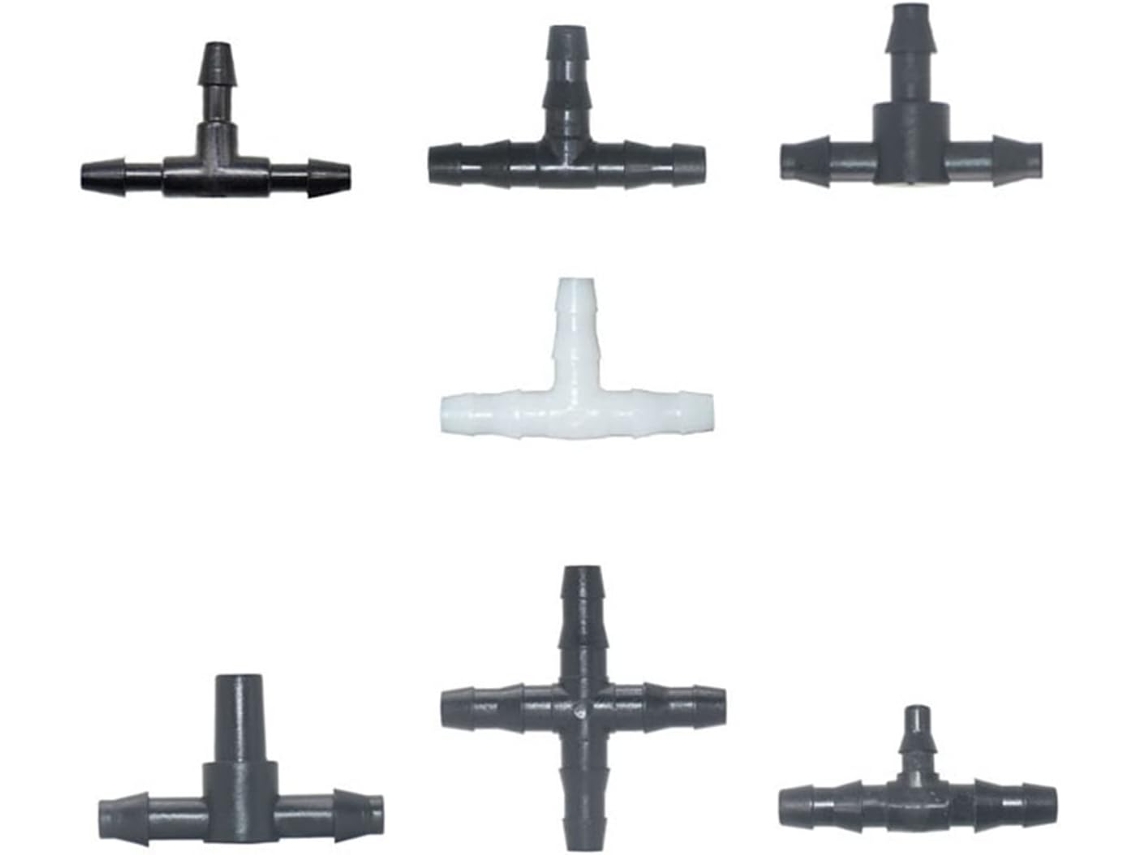 Kit com 50 Conectores Rápidos para Mangueira de Jardim | S/MARCA