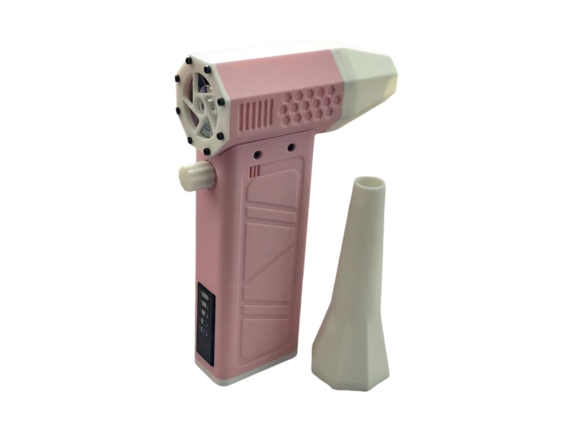 Soprador de ar comprimido de 140.000 rpm com controle de velocidade, reutilizável e elétrico, rosa BRILVIBERA