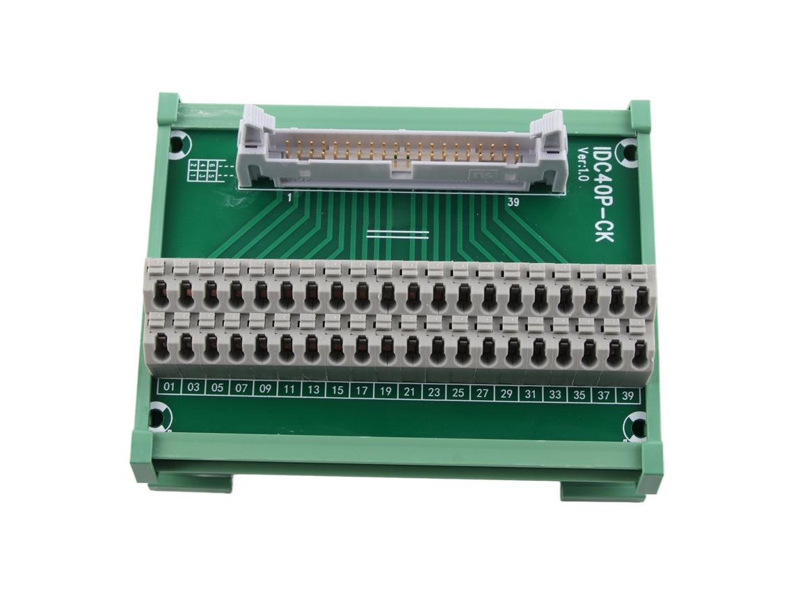 Laxiscreed Adaptador Idc40p De 40 Pinos Para Conexões Seguras E Estáveis