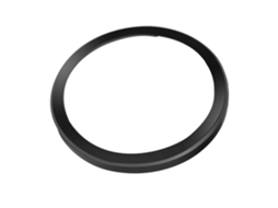 Mangueira Exaustão Collar Flexível Preto Ar Condicionado Secadora