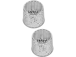2 Filtros De Malha De Aço Inoxidável Para Calhas Externas