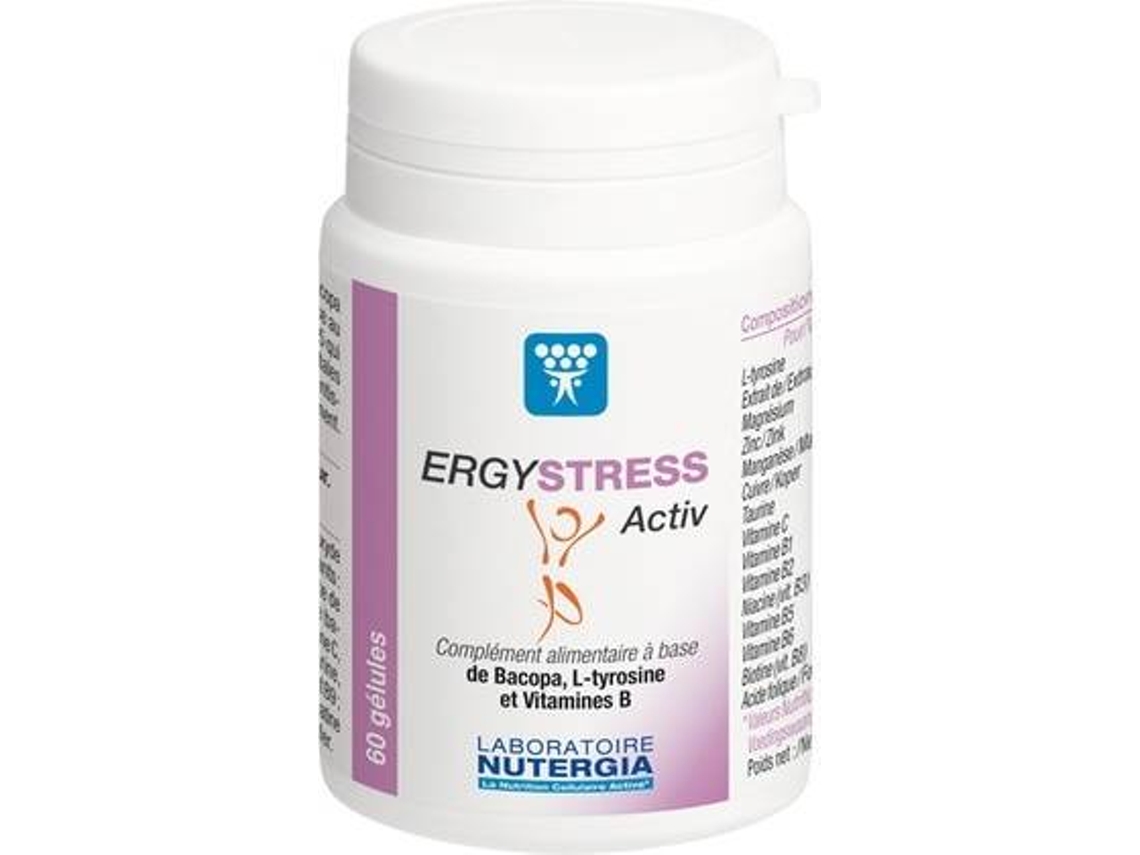 Suplemento Alimentar NUTERGIA Ergystress Activ (60 cápsulas)