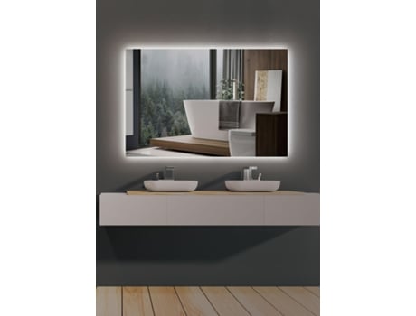 Espelho Retroiluminado com Luz Led Fria 90 X 80 Cm MICE COLLECTION