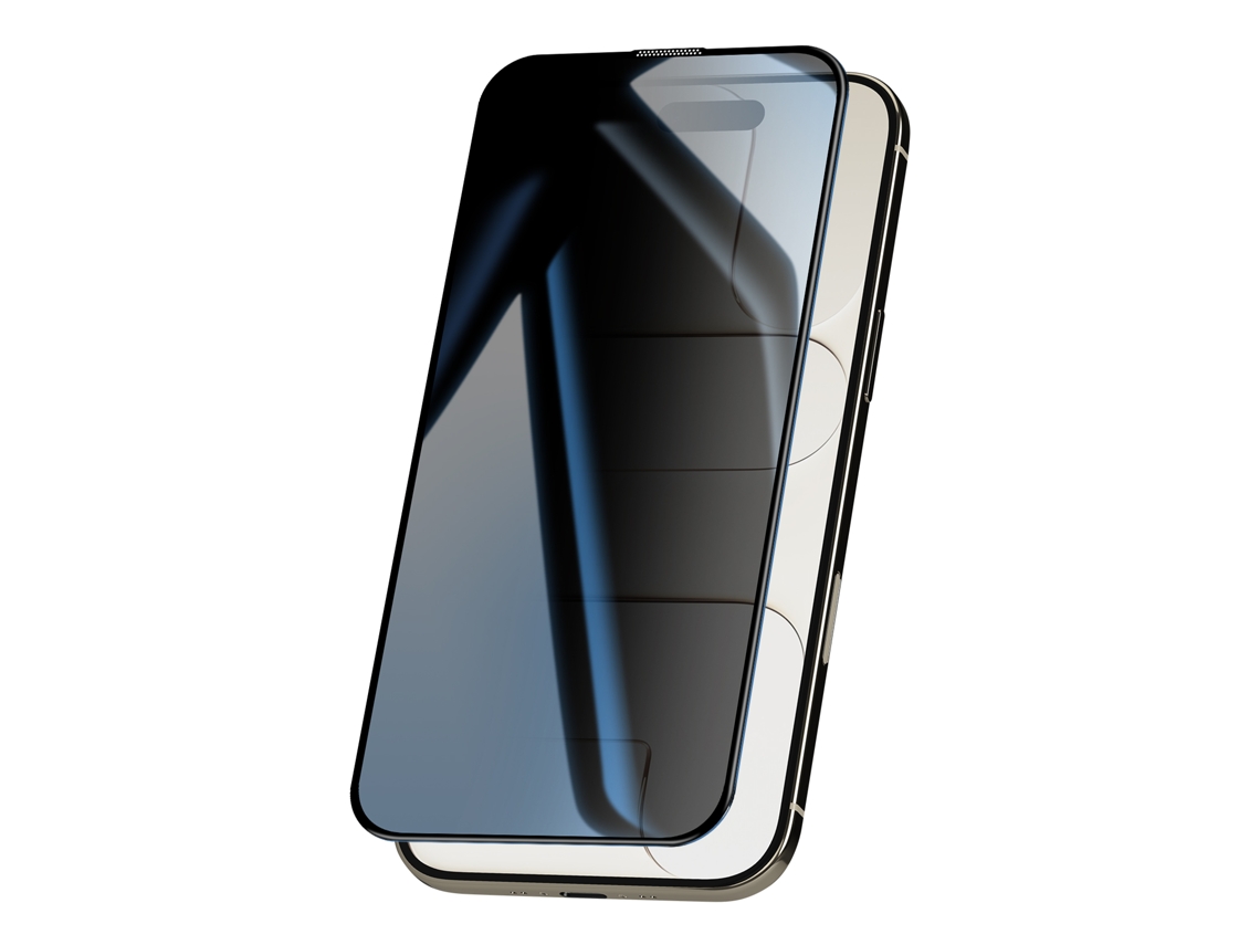 Avizar Proteção De Ecrã Em Vidro Temperado Para Iphone Air Pro Anti-espionagem Preto Transparente