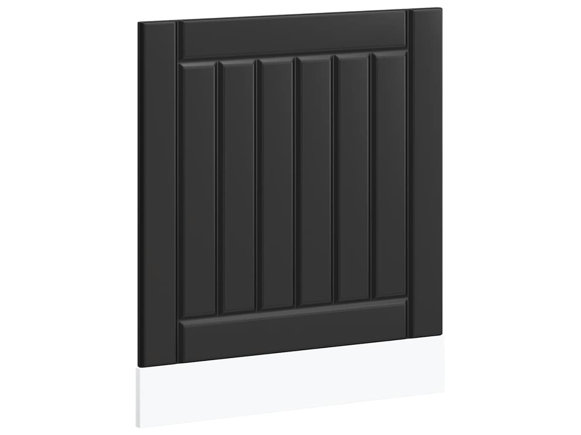 Painel Máquina Lavar Louça Lucca Preto Derivados de Madeira MAISON EXCLUSIVE
