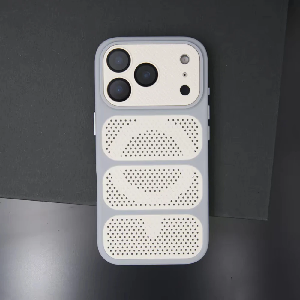 Capa Protetora Magnética (para Iphone 14 Branco), Dissipação De Calor, Proteção Da Câmera, Resistente A Impactos.