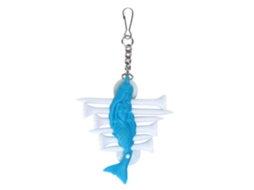 Conjunto De Suporte Para Pontes De Golfe Com Design De Sereia Em Borracha Tpe Macia Portátil E Decorativo